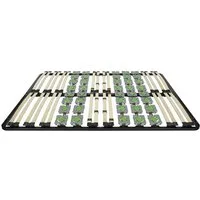 Teiltellerlattenrost IF55 - 200x200 cm, i-flair, Kopfteil nicht verstellbar, Fußteil nicht verstellbar, Für alle Matratzen geeignet