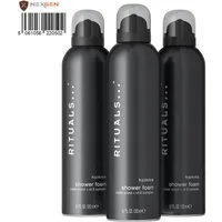 Rituals Duschgel RITUALS Homme Vorteilspack: 3 x Duschgel mit Zedernholz und Vitamin E