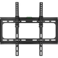 Roysson TV-Wandhalterung Universelle TV-Wandhalterung für Fernseher 30 kg, (bis 55 Zoll, Mit Kabelclips)