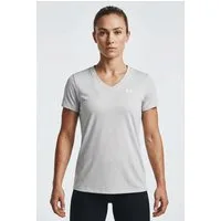 Under Armour® Trainingsshirt TECH SSV- TWIST mit V-Ausschnitt, Kurzarm-Design, schnell trocknend, atmungsaktiv