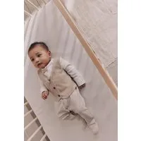 Next Schlafoverall Babyschlafanzug 100 % Baumwolle mit Fliegendetail (1-tlg)