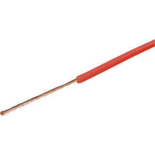 HERTH&BUSS Kabel, FLY, 1x 0,5mm², 50m rot - 51275105005