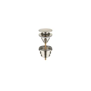 Dornbracht Ablaufgarnitur mit Druckverschluss SERIENNEUTRAL 10125970 1 1/4" Platin gebürstet 10125970-06