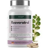 Resveratrol Kapseln, 500mg pro Kapsel, vegan Kapseln, 79 g