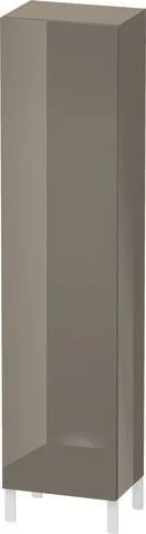 Duravit L-Cube Hochschrank Flanell Grau Hochglanz 500x360x2000 mm - LC1191R8989 LC1191R8989