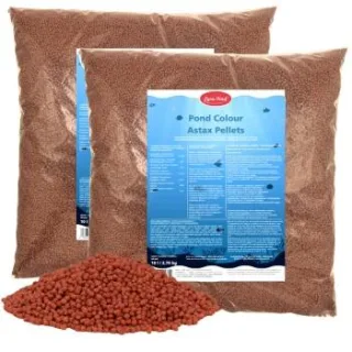 Lyra Pet Lyra Pond Pond Colour Astax Pellets im Eimer 7,4 l