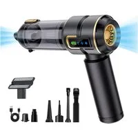 TUWENA Handstaubsauger Handstaubsauger Akku, 16000Pa USB Aufladbar Tragbar Mini Staubsauger