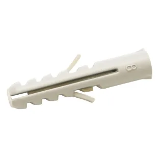 allfa Nylon-Dübel , 6 x 30 mm, 100 Stück
