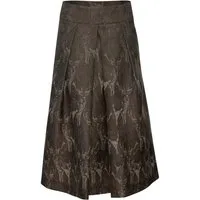 Reitmayer Trachtenrock Jacquard-Rock mit Hirschen