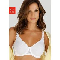 Nuance by Lascana Minimizer-BH mit Cups aus hübscher allover Spitze & hübschen Stickereimotiven