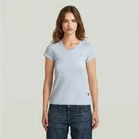 G-STAR V-Shirt Eyben mit Label