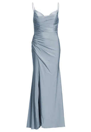 hey kyla - Figurbetontes Jerseykleid mit feinen Raffungen sky blue - Gr. - 38