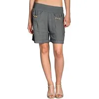 Caspar Shorts BST002 Damen Leinen Shorts