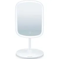 BEURER Kosmetikspiegel BS 47, beleuchtet, mit Magnethalterung, Drei verschiedene Lichtoptionen, Touch-Sensor auf der Spiegelfläche