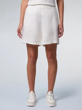 North Sails Kurze Hose Leinen mit weitem Bein