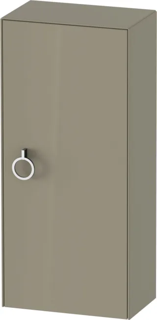 Duravit White Tulip Halbhochschrank Stein Grau Hochglanz 400x240x880 mm - WT1323RH2H2 WT1323RH2H2