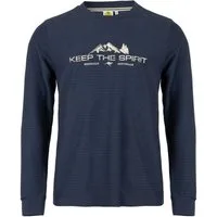 ROADSIGN australia Langarmshirt Spirit Weave (1, 1-tlg., 1) mit feiner Struktur, Longsleeve für Übergang aus angenehmer Baumwolle
