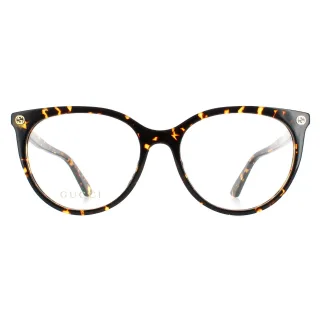 Gucci Rund Damen Havanna GG0093O