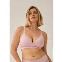 Naturana Bügelloser BH The Friday (1-tlg) mit Spitze, feminin, bequem, weich, ohne Bügel, verstellbare Träger