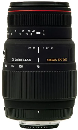 Sigma AF 70-300mm 1:40-56 DG APO Makro [für Canon] schwarz