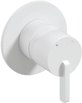 Neuesbad Serie 600 Brausearmatur Unterputz, Oberfläche: weiss matt NB1BQS_A44L1