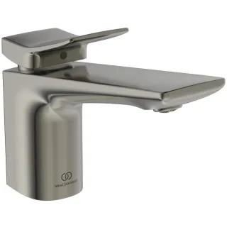 Ideal Standard Waschtischarmatur Conca Ausladung 140mm m.Ablaufgarnitur Silver Storm, BD456GN BD456GN