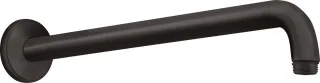 Hansgrohe Brausearm DN15 389mm Ausladung 90 Grad mattschwarz ohne Kugelgelenk, 27413670 27413670