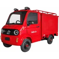 Urban Hopper E-Motorroller Elektro Lasten-Vierrad Lastenrad Mini-Kasten-LKW YB 40, 1500 W, 40 km/h, Mit Lenkrad ca. 80km Reichweite, 468kg Zuladung, LED-Licht COC