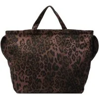 Zaewry Schultertasche Hobo-Tasche mit Leopardenmuster, große Kapazität