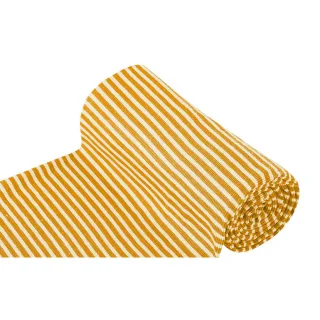 Ringelbündchen, ocker/creme
