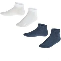 FALKE Sneakersocken Happy 2-Pack Sneakersocken (2-Paar) Set aus 2 Paar Baumwollsneakern