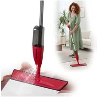 CLEANmaxx Bodenwischer 2in1 Nass-Trocken Sprühwischer 300ml für Fliesen, Laminat, (1-St), Inklusive Mikrofaser-Bodentuch