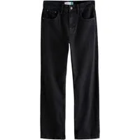 Next Straight-Jeans Jeans mit geradem Bein 100 % Baumwolle, Kurzgröße (1-tlg)