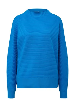 s.Oliver - Strickpullover blau - Gr. - 44