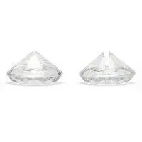partydeco Hängedekoration Platzkartenhalter Diamant 40mm, 10 Stück