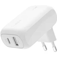 Belkin BoostCharge Ladegerät mit zwei Anschlüssen (42 W) Smartphone-Ladegerät (geeignet für Apple iPhone/iPad, Samsung Galaxy, Google Pixel)