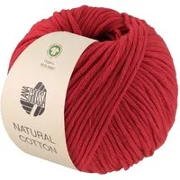 LANA GROSSA NATURAL COTTON Häkelwolle, 80 m (Bio-Baumwollgarn in Millefili-Zwirnung), 50 g