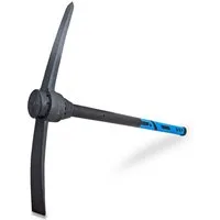 Bituxx Gartenhacke Spitzhacke 3 Kg, 5 cm Arbeitsbreite, -3 St., MS-16360