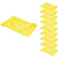 Ulith Clean-Profi Microfasertuch (10 Stück), 40 x 40 cm, Gelb, 300 GSM Mikrofasertuch (gelb)