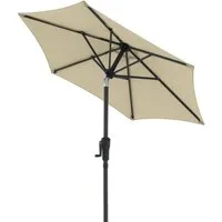 doppler® Sonnenschirm Doppler LIFE Lift ø 180 cm rund Mittelmastschirm Sonnenschirm in 4
