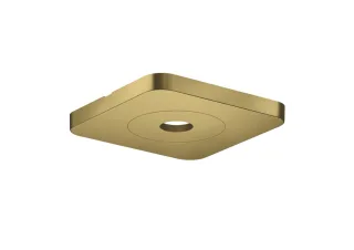 Hansgrohe Deckenrosette Axor Citterio C 120/120 softsquare polished gold optic , 28802990 28802990