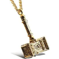 Firetti Kette mit Anhänger Schmuck Geschenk Hammer, strukturiert
