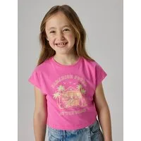 Name It Kurzarmshirt NKFVILMA CAPSL CROP TOP F1 NOOS Baumwolle, regular fit