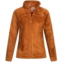 Geographical Norway Fleecejacke Damen Teddy Fleece Jacke Herbst Frühlings Jacke Sweater Übergangsjacke