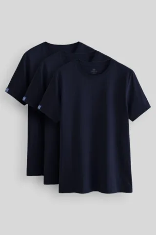 Komfort Fit Rundhalsausschnitt T-Shirt