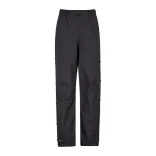 Mountain Warehouse Womens/Ladies Downpour Waterproof Trousers (Schwarz)