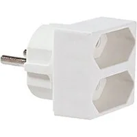Bachmann Schuko-Stecker Bachmann Euro-Zweifachstecker ws 921.271