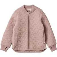 WHEAT Outdoorjacke Loui mit cooler Steppung und praktischen Daumenlöchern, hinten länger