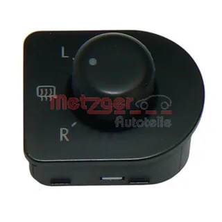 Metzger Schalter f?r Au?enspiegelverstellung VW Bora Golf New Beetle 0916071