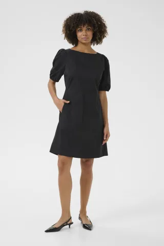 Kleid im lässigen Schnitt black